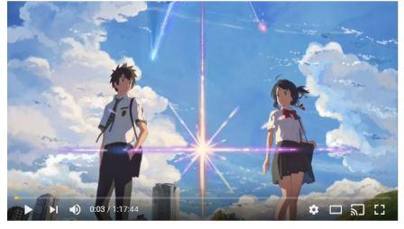 your name | 白くたなびく雲の下で