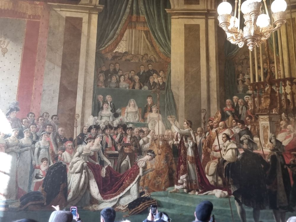 ベルサイユ宮殿 ナポレオンの戴冠式
